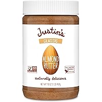 Amazon.com : Justin's Honey Peanut Butter 16oz. Jar, Gluten Free